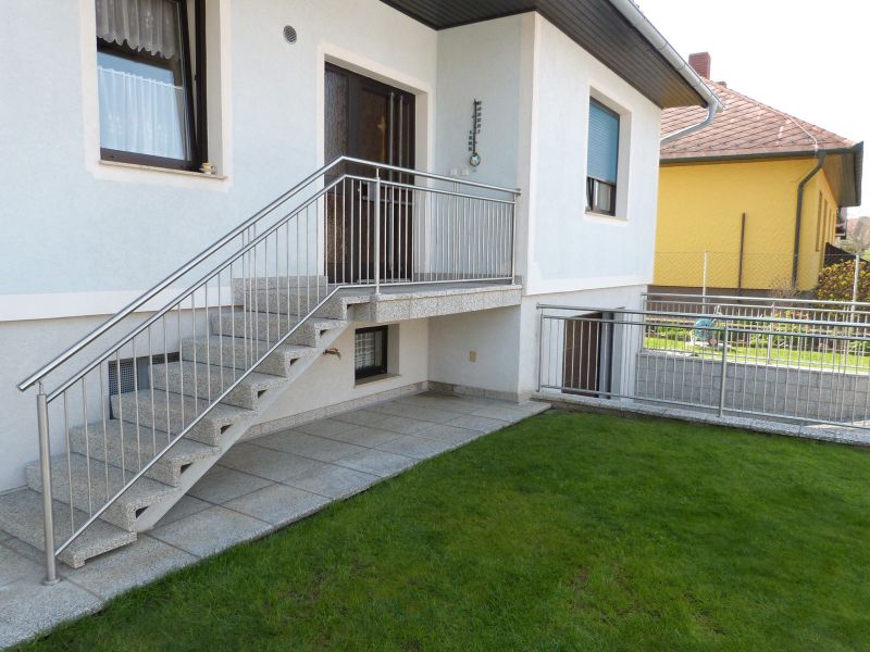 Zábradlí s tyčkami