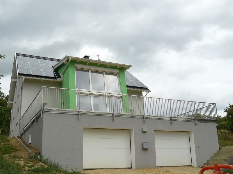 Zábradlí s tyčkami